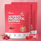 VivoNu Viginal Probiotic for Women, Women Probiotic Gummies, Feminine Balance Gummies, Cranberry Probiotics for Woman Vaginigal Health, Yeast Ph Balance| 60 Gummies