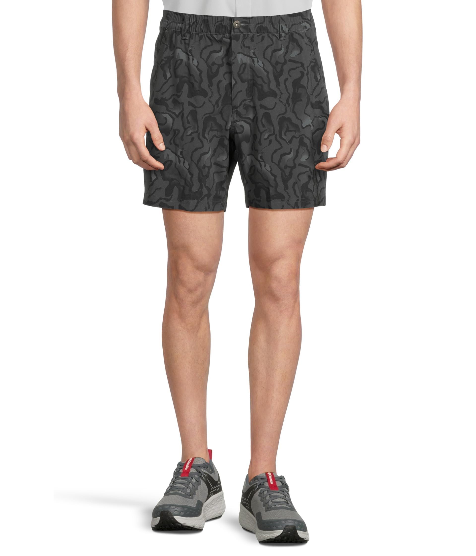 Columbia Men’s PFG Uncharted Short, Shark Swamplands, 2X 8