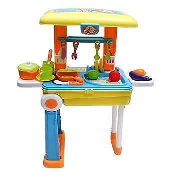 Buy Batli Boy Toy 2 In 1 Little Chef Kids Kitchen Play Set With