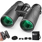 15x42 Binoculars for Adults High Powered - Occer HD Lightweight Travel Hunting Binoculars with Clear Low Light Vision for Bird Watching, Whale Watching, Camping Gifts for Men Women -Black