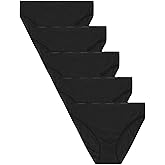 Organic Basics womens Core Rib Organic Cotton High-leg Brief Underwear 5-pack