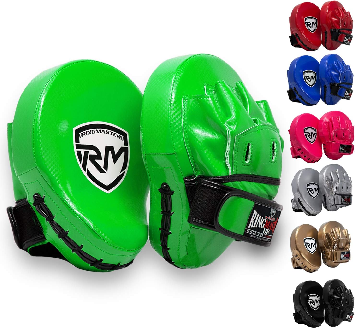 Ringmaster Sports Boxing Focus Mitts Pads Hook Jab Punch Target