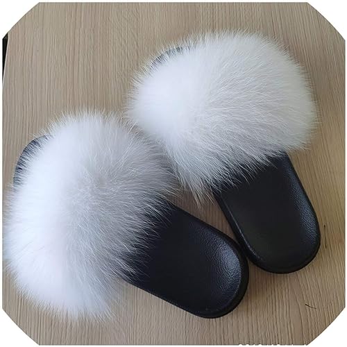 white fluffy flip flop slippers