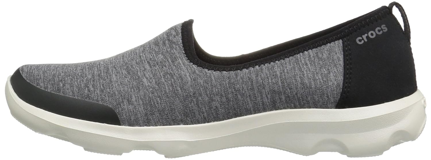 crocs women's busy day heather skimmer flat