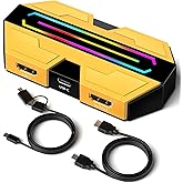 BlueAVS 4K HDMI Video Capture Card for Streaming, 4K 60Hz 1440P 144Hz 1080P 240Hz Capture with HDR VRR ALLM Passthrough, USB-C External Capture for PS5, Xbox Series X/S, Switch, Compatible with OBS