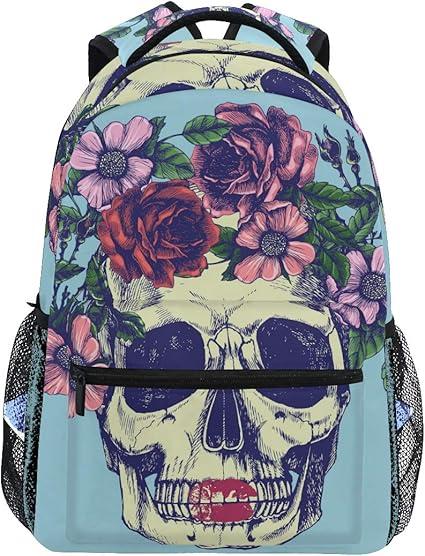 skull backpacks for school