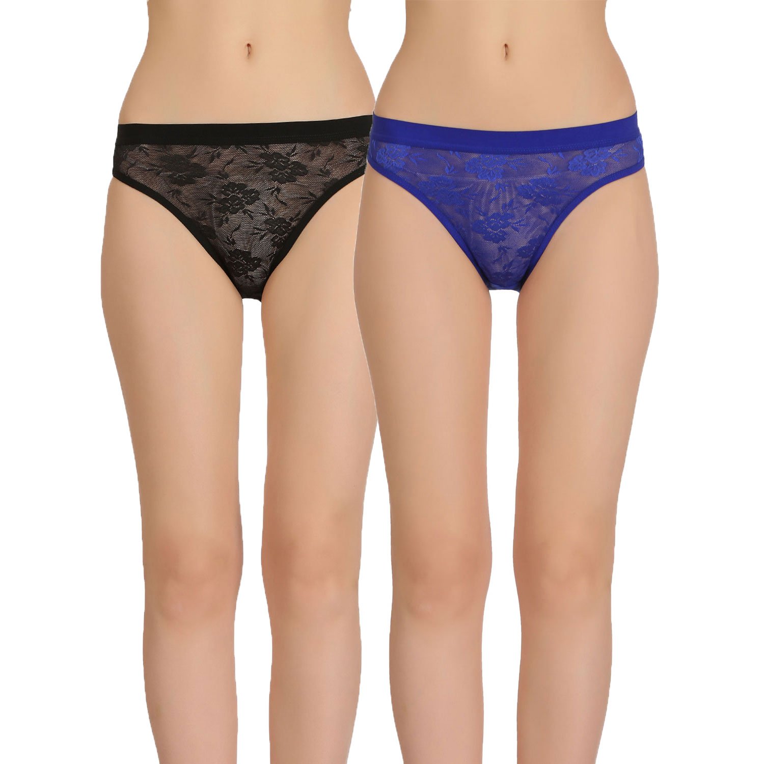 popocracy regular women's underwear bikini ginja power net color - multicolor size - xl