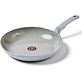 T-Fal Refresh Ceramic Nonstick Frying Pan Skillet 12-Inch, Oven Safe to 350°F, Stay-Cool Handle, Skillet Pan Cookware, Blue