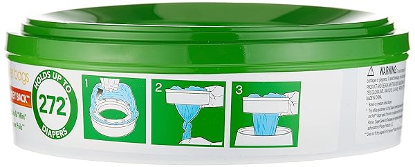 MUNCHKIN NURSERY FRESH DIAPER PAIL REFILL (STYLE MAY VARY)