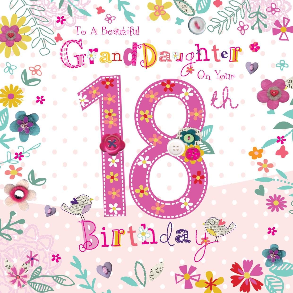 granddaughter 19th birthday card
