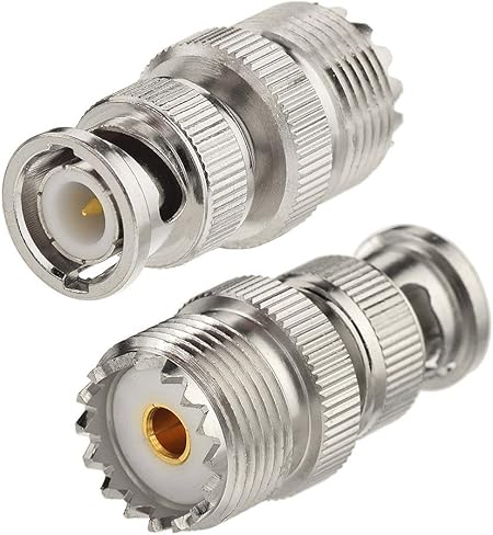 Eightwood CB Radio Adapter BNC Adapter UHF Adapter BNC: Amazon.co.uk:  Electronics