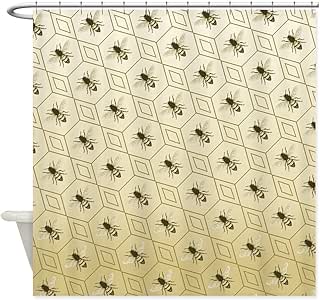 Amazon.com: CafePress Honey Bee Honeybee Decorative Fabric Shower