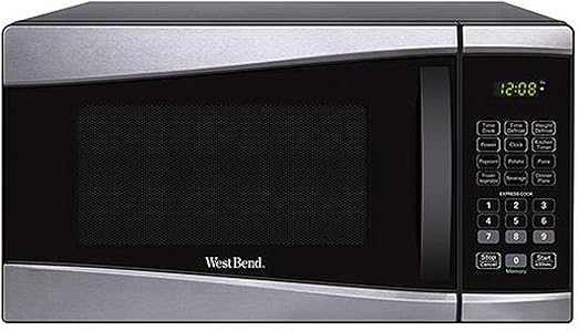 Amazon Com West Bend 0 9 Cu Ft 900 Watt Microwave Countertop