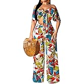 Women Sexy Swimsuit And Cover Up Set Wide Leg Jumpsuit Spaghetti Strap Top Long Pants Summer Beach Sets