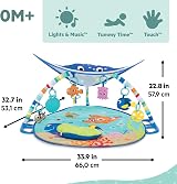 Bright Starts Disney Baby Finding Nemo Ocean Lights Activity Gym Mat Detachable view 3