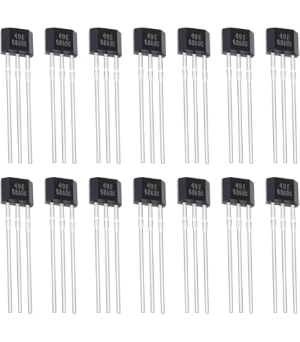 10pcs WSH134 Hall Sensor - TO-92S Unipolar Hall Switch Elements - View #12