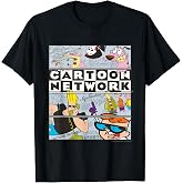 Cartoon Network Cartoon T-Shirt - Boys, Unisex-Adults &amp; Kids - Black - Short Sleeve - Small - Classic Fit - Cotton 100%