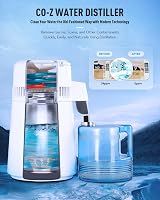 CO-Z Water Distiller 4L Tabletop Pure Distilled Water Machine 0.3 gal/hr view 2
