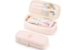 Large Capacity Pencil Case, Pencil Case for Adult, Cute Pencil Case, Pen Pencil Organizer for Stationery Supplies Marker High