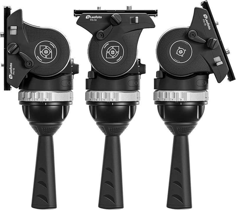 - Video-Stativ-Kit - Tragfähigkeit: 8 kg - Ausziehbare Füße - Mindesthöhe: 39 cm, maximale Höhe: 167 cm - LVF-163C+FH-10