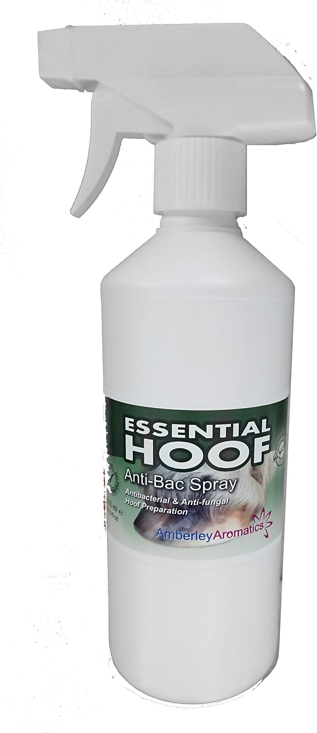 Amberley Aromatics Essential Hoof Spray 500ml - 100% Natural - Highly Effective Antibacterial and Anti-fungal with Neem & Essential Oils