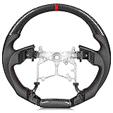Carbon Fiber Steering Wheel With Black Perforated