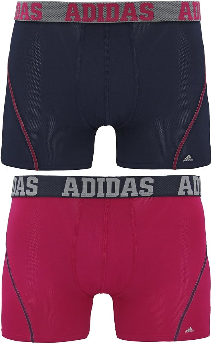 adidas Men's Sport Performance ClimaCool Trunk Underwear (2-Pack): Clothing