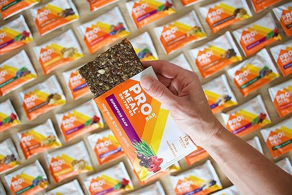 PROBAR – MEAL BAR 12 FLAVOR VARIETY PACK – NATURAL ENERGY, NON-GMO, GLUTEN-FREE, PLANT-BASED, WHOLE-FOOD INGREDIENTS, 3 OUNCE BARS (PACK OF 12) – FLAVORS MAY VARY