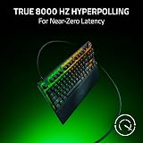 Razer Huntsman V3 Pro Tenkeyless 8KHz HyperPolling Analog Optical Switches UK view 4