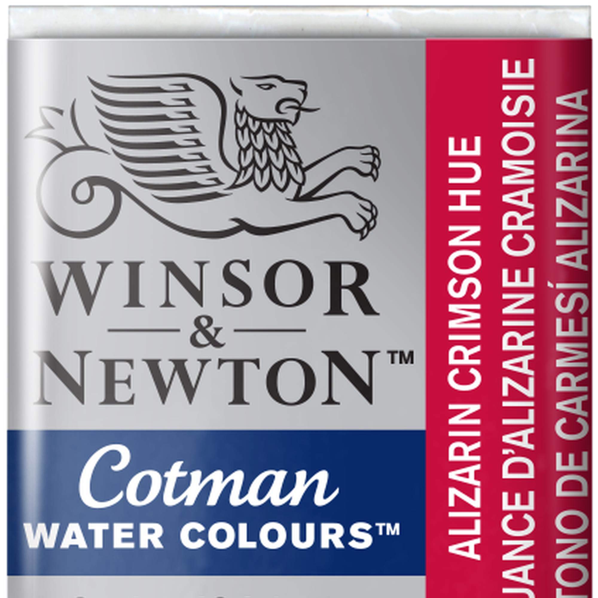 Winsor and Newton Cotman Half Pan Alizarin Crimson Hue