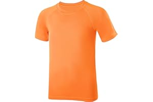 DRONIRING Boys' UPF 50+ Rash Guard Short Sleeve, UV Sun Protection SPF Swim Shirts, Youth Kids Rashguard Water Shirt for Beach Surfing