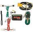 CURT 56127 Vehicle-Side Custom 4-Pin Trailer Wiring Harness, Fits Select Mitsubishi RVR, Outlander Sport, Lancer