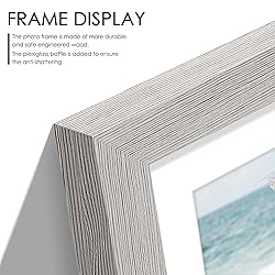DUENPY 8x14 Collage Picture Frame 4x6 Collage