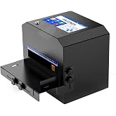 TIKTONER Inkjet Coding Machine, Batch Coding Machine with 7" Touch Screen | Date Printing Machine with 42ml Black Fast Dry Ink Cartridge, Inkjet Coder Print on Various Materials, for Text Date Number