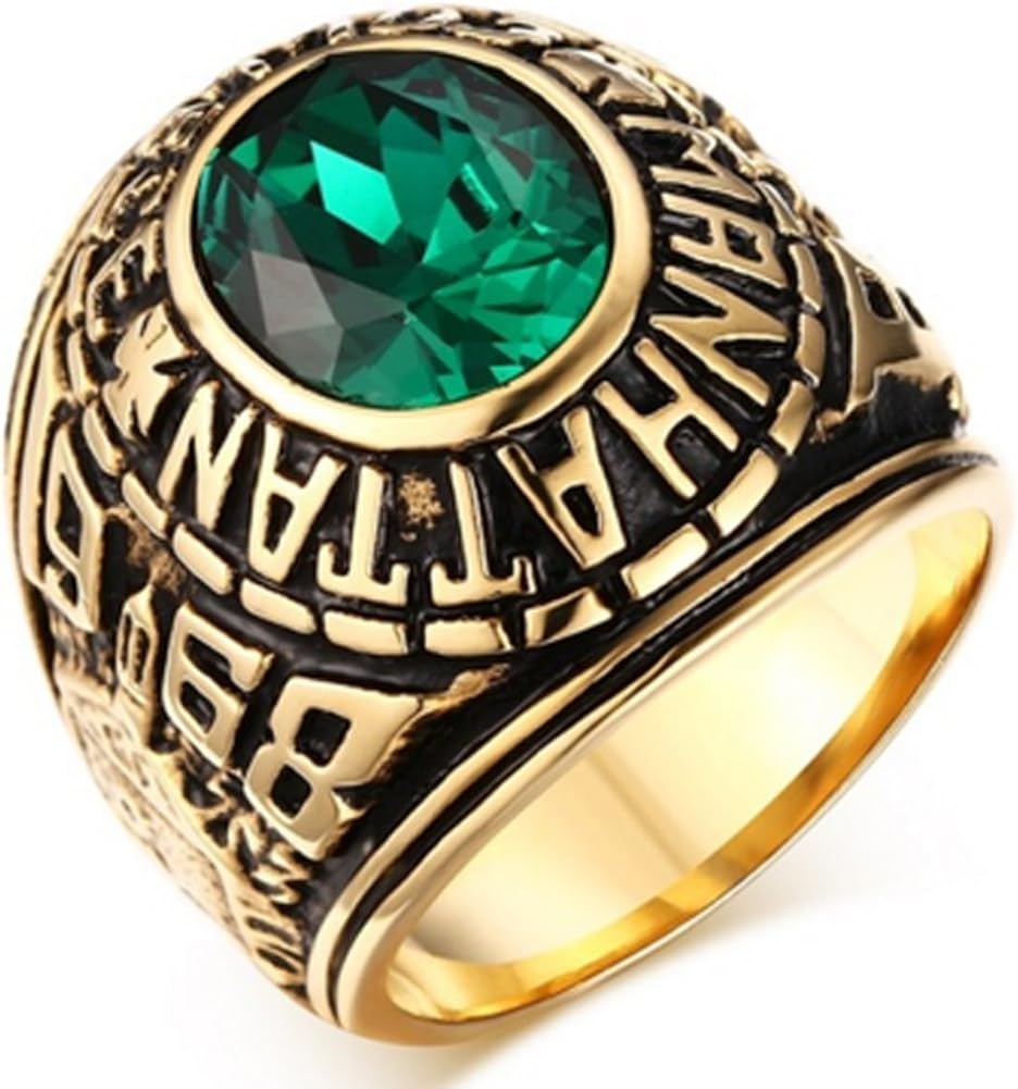 RichyGlory Stainless steel 18k gold plated army veteran