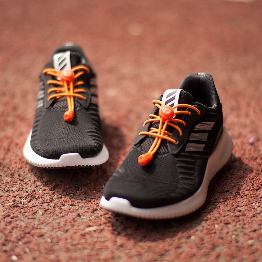 No Tie Shoelaces - Easy To Install Elastic Shoe Laces for Kids and Adults - Black: Shoes