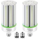 GTAREN 2-Pack 100W LED Corn Bulbs,5000K,AC110-277V,14000lm,E26/E39 Base,LED Replacement Metal Halide HID CFL for Commercial Industrial Lighting Warehouse High Bay Light Fixture Garage Workshop