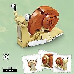 Vilbocr Mini Insect Building Blocks Toy Insect