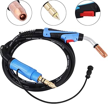 Happybuy 250amp 15ft Mig Welding Gun Fit For Miller Welding Gun