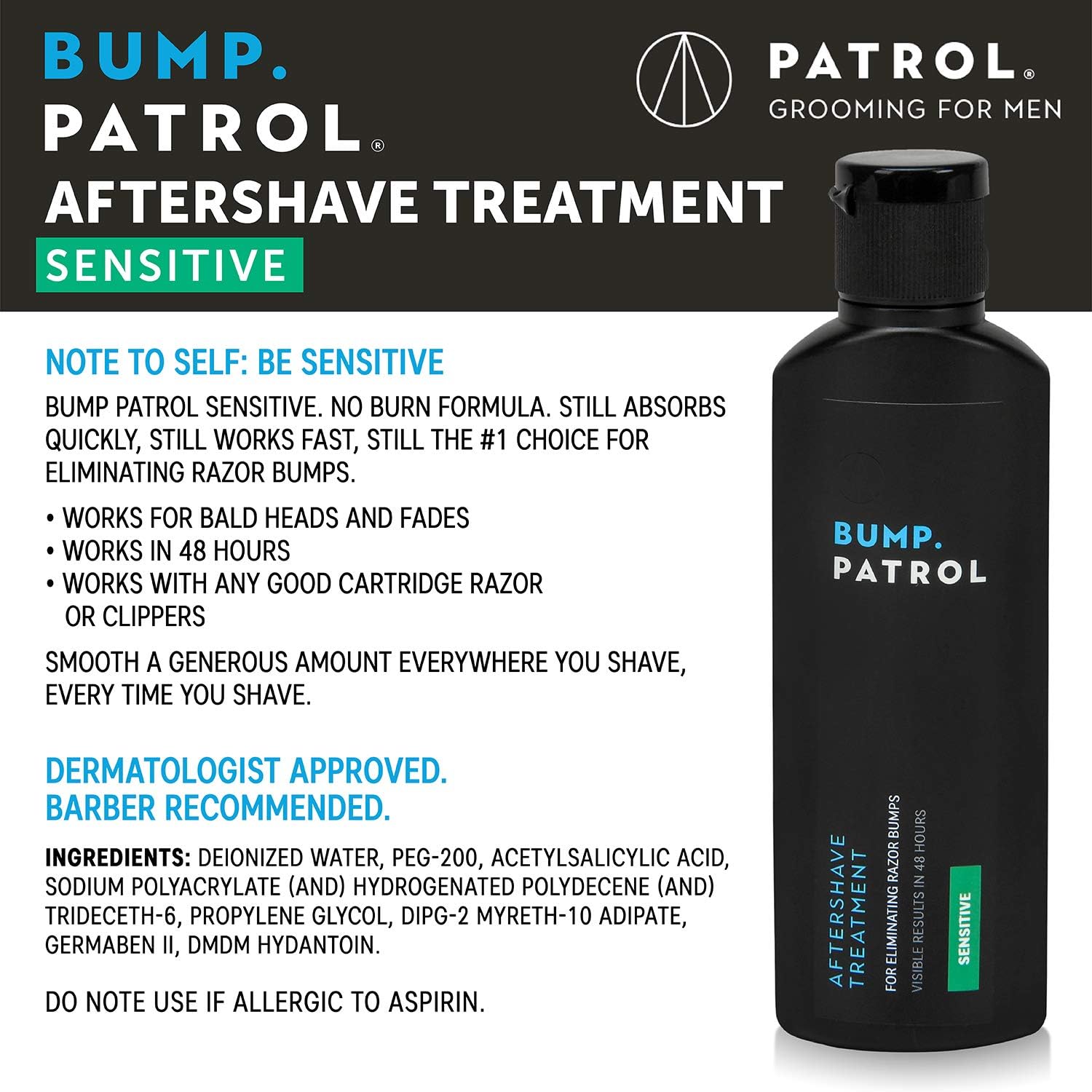 Bump Patrol Sensitive Formula 57ml, 57 ml (Pack of 1) - Image 3