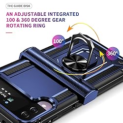 ONOLA for Samsung Galaxy Z Flip 4 Case, Galaxy Z