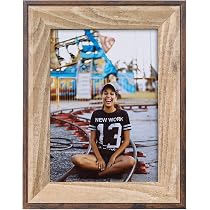 Amazon.com - Asense Picture Frames 6x8 inch Wood Decorative Table ...