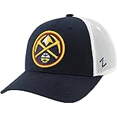ZHATS NBA Mens NBA Officially Licensed Adjustable Snapback Hat Big Rig Icon Team Color