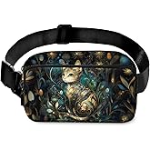 Cat Fanny Pack for Women Casual Belt Bag Waterproof Waist Bags for Travel Hiking Sports