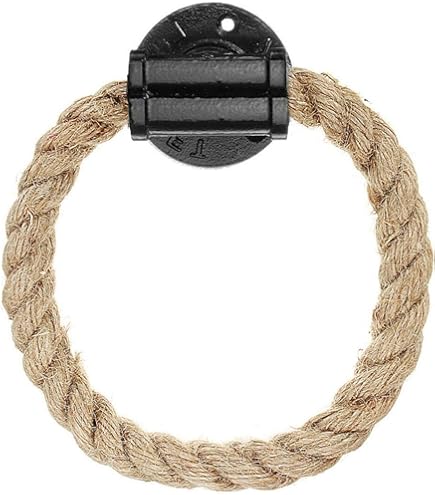 Nautical Round Towel Ring Stylish Stainless Steel Hand Towel Racks