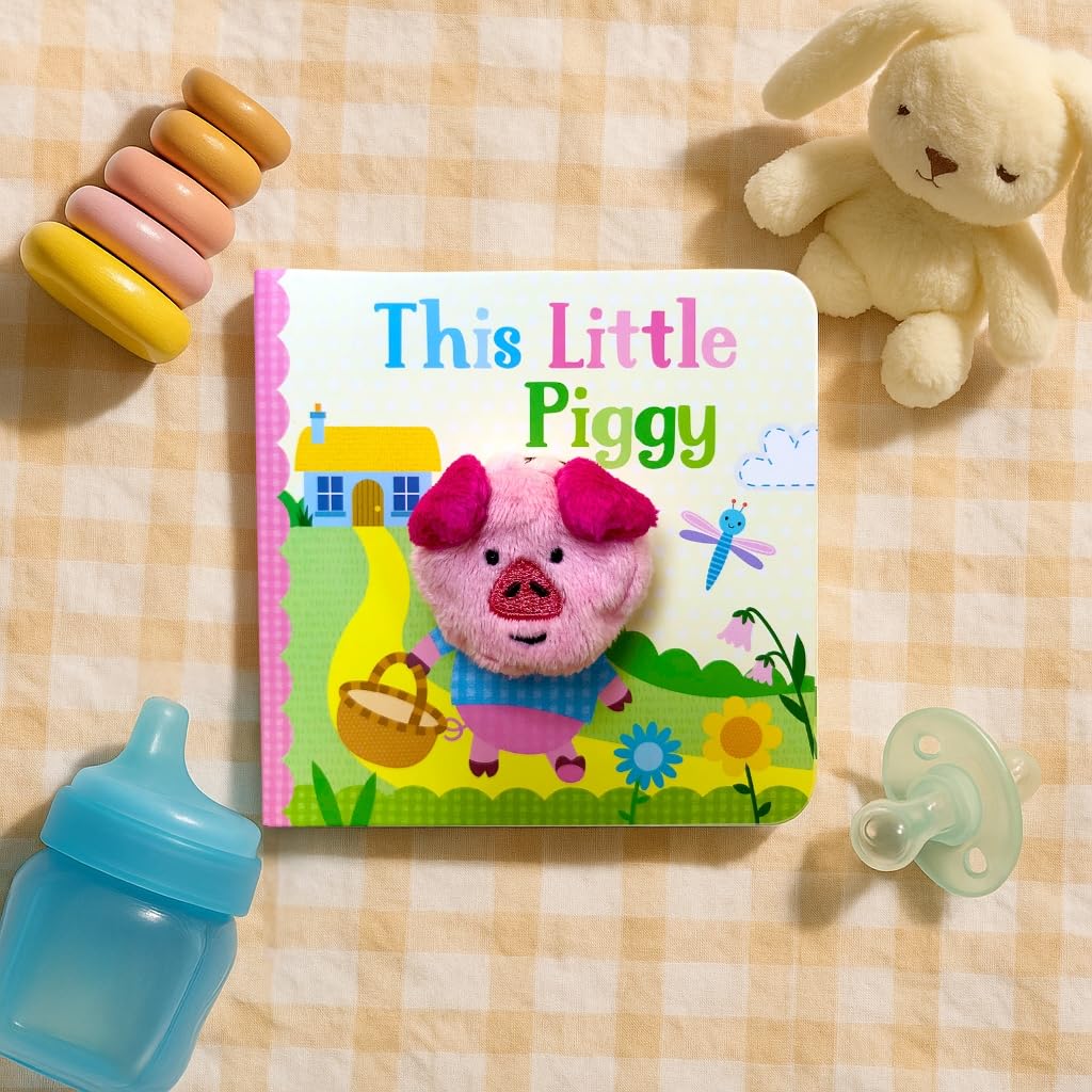 This Little Piggy (Finger Puppet Book) (Finger Puppet Board Book)