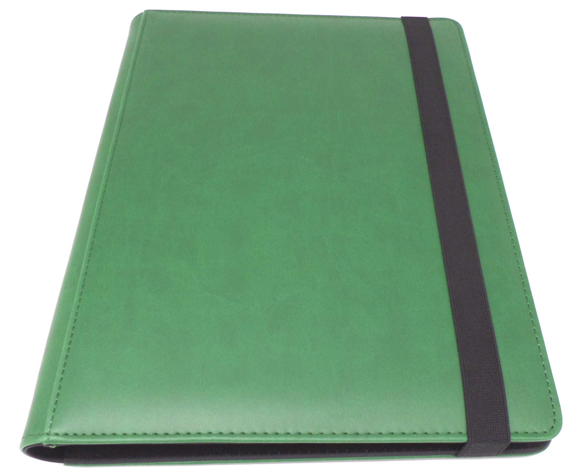 docsmagic.de Pro-Player Premium 9/18-Pocket Album Dark Green - 360 Card Binder - MTG - PKM - YGO