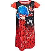 Miraculous Ladybug Girls Nightgown Pajamas Toddler to Big Kid