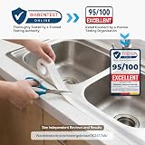 HNNHOME Bath Sealant Strip 38mm x 3.2m White Self-Adhesive Tape view 3