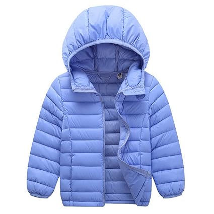 ACMEDE Winterjacke Kinder, Mädchen Jungen Jacke Winterjacke Steppjacke Daunenjacken mit Kapuze Modell 606